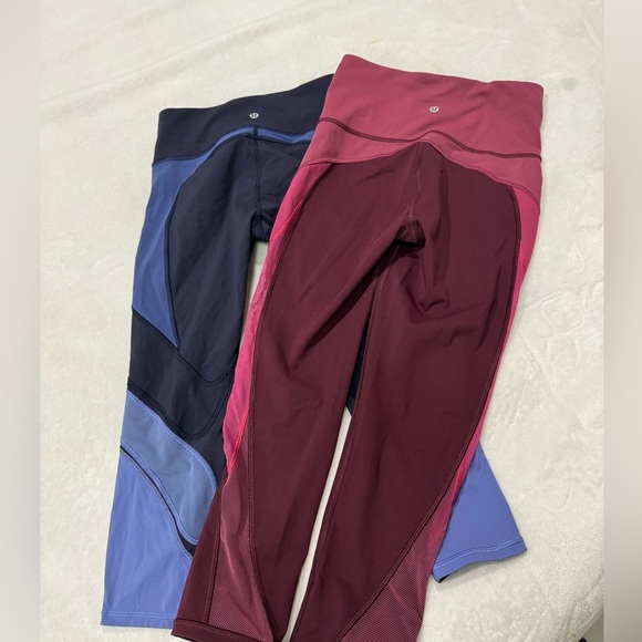 2 Lululemon Leggings - Picture 1 of 9